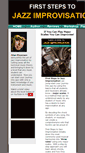 Mobile Screenshot of beginningjazz.com